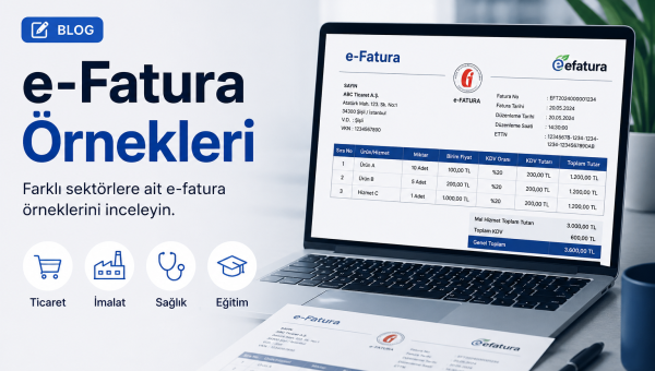 e-Fatura örnekleri
